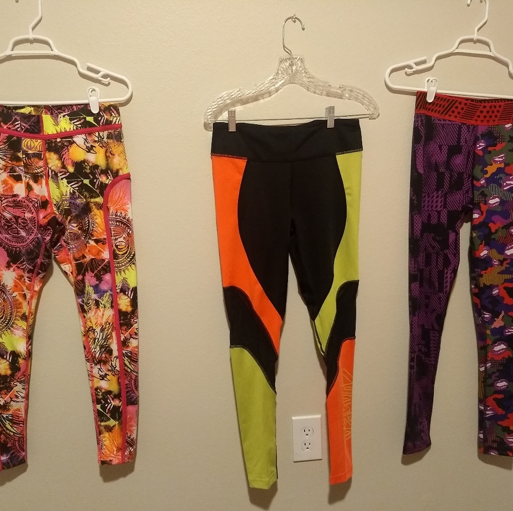Like New Zumba leggings and shirts